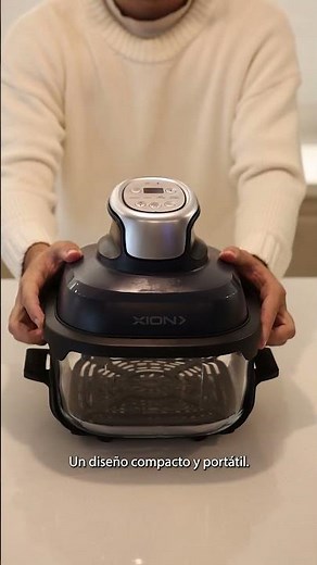 XION l Airfryer 4,5 litros freidora sin aceite con cesto de vidrio XI-FR360