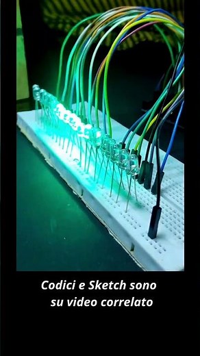12) - Costruisci Effetti Psichedelici LED con Arduino