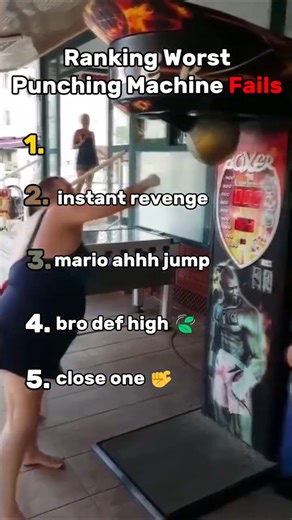 Ranking the WORST Punching Machine Fails