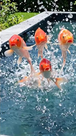 Colorful fish jumping #reeflife #fishing #carp