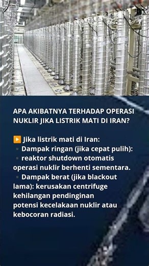 LISTRIK MATI DI IRAN SANGAT BERBAHAYA