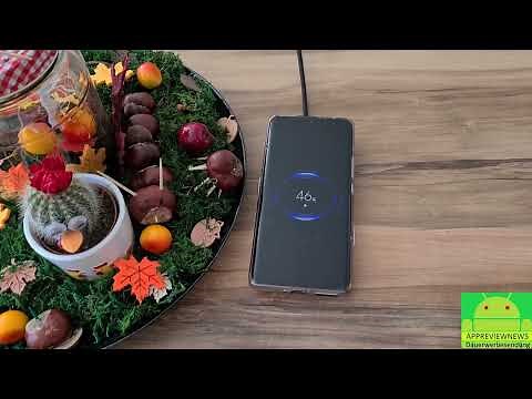 drauf legen und aufladen AGPTEK kompakter smarter Wireless Charger 15W Induktive Handy Ladestation