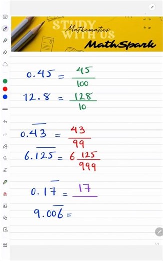 👉 The Fastest Way to Convert Repeating Decimals to Fractions! ⚡