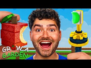 I Ate EVERY PLANT in Roblox Grow A Garden + (ASMR Cavity Mukbang)