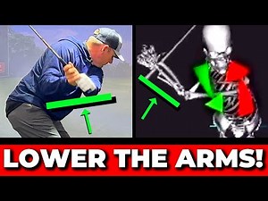 How To Dynamically LOWER The Arms In The Downswing