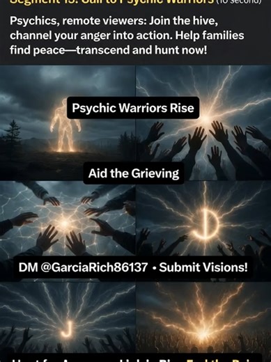 PART FIFTEEN REMOTE VIEWING: We will arrange JUSTICE. There is no hiding.