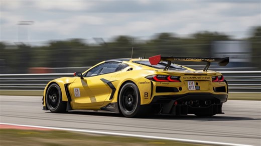 Quel bruit fait une Corvette GT3.R sans restriction ?