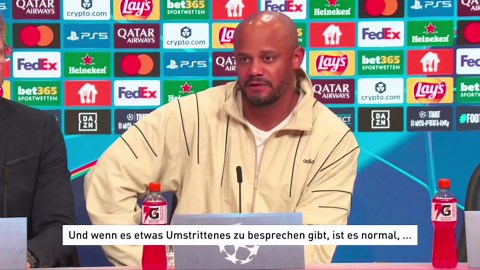 Vincent Kompany: \"Meine Wortwahl war nicht falsch\"