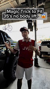 108K views · 637 reactions | Mitsubishi Triton | MAGIC TRICK To Fit 35's no body lift彩 | DC Autoworkz Off-Road and Car Accessories | Facebook