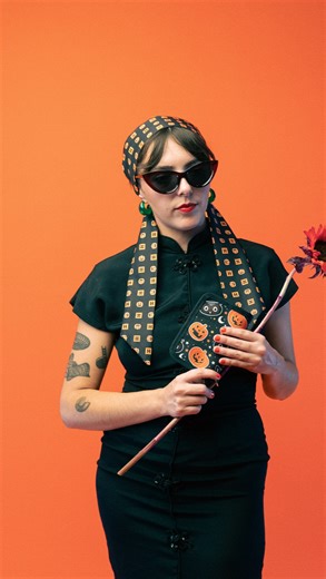 2.6K views · 149 reactions | The Jack o Lantern Plaza Tote design is rare because it requires a lot of love to make. We are sad to see it go, but we’d love the chance to give it away to a lucky winner. Submission guidelines: 1. Dress up in a spooky themed outfit 2. Post a hard post, reel, or story to FB, IG, and/or Tiktok 3. Tag @shopharveys 4. We’ll DM the winner! | Harveys | Facebook