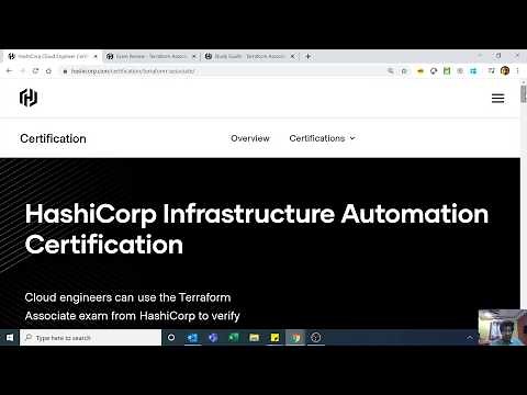 HashiCorp Certified Terraform Associate - Overview