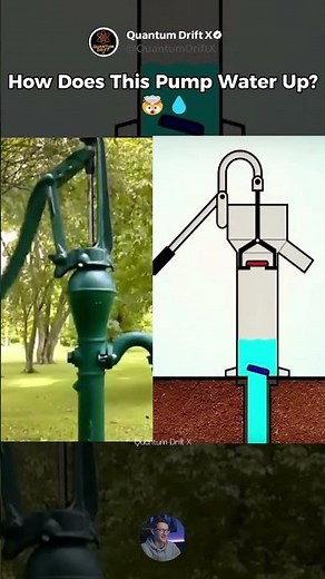 How a Hand Pump Actually Works! 😳🔧 #HandPump #EngineeringBasics #VillageTech #Trending