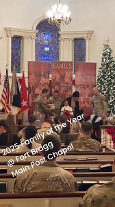 2025 FOY Ceremony at Fort Bragg Main Post Chapel. | Fort Bragg