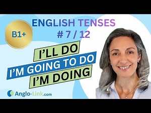 ENGLISH TENSES | Usage Guide | Futures: will do, going to do, be doing | B1+ English course #7/8