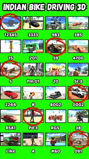 New All Cheat Codes Add 🤫 || INDIAN BIKE DRIVING 3D || #game #ibd3d