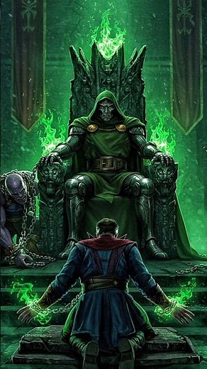 Dr Doom vs Dr Strange, Doctor strange meet doctor doom #shorts