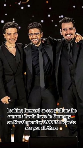 you can get your tickets from il volo manager