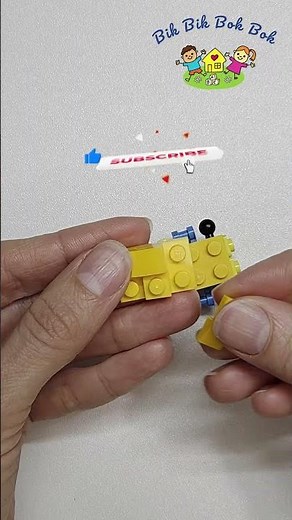 🐰 Build a Cute LEGO Bunny! 🎨 Step by Step Craft Fun 🎉 LEGO Bunny Tutorial ✨ Short 1