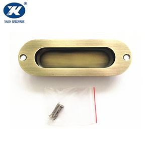 [Hot Item] Stainless Steel Recessed Flush Furniture and Cabinet Door Drawer Push Pull Sliding Door Handle