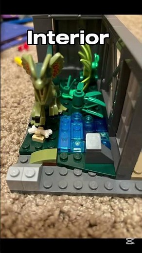 Making a Dilophosaurus Enclosure For My Lego Dinosaur Zoo (day 3) #lego #jurassicworld #dinosaur