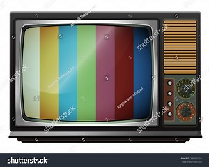 Old Tv Cartoon Style Stock Vector (Royalty Free) 390930256 | Shutterstock