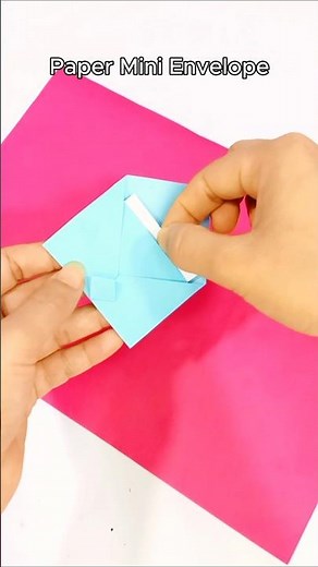 DIY Mini Envelope with Paper | Easy Paper Craft Idea | Craftpodia