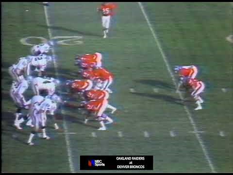1977-10-30 Oakland Raiders @ Denver Broncos (NBC HL)