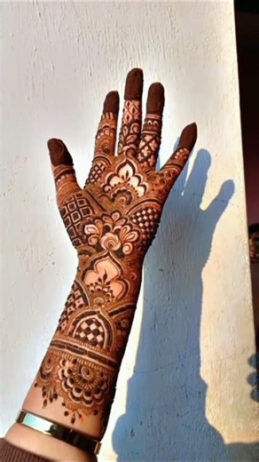 Pakistani mehandi design.❤️🌿#youtubeshorts #shortsfeed #trending #viral