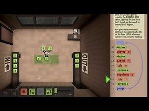 Human Resource Machine Level 11 Size Challenge & Speed Challenge Optimization