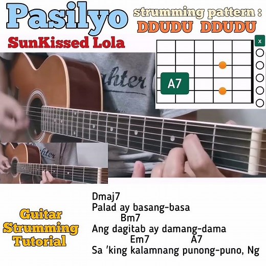 Pasilyo - SunKissed Lola easy guitar chords w/ lyrics & strumming tutorial