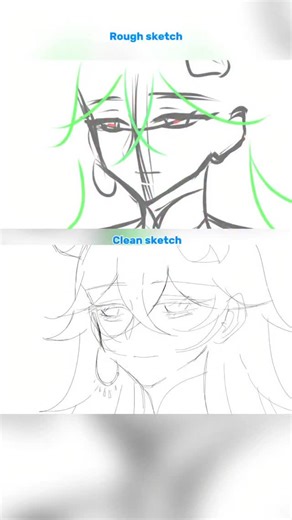 Syl ✨🩵 | Step by step process of my animation 😋 as always #originalcharacter #animation #anime | Instagram