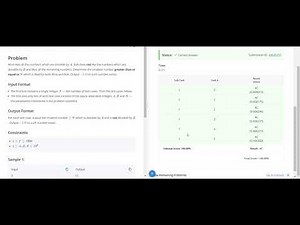 To Divide or Not To Divide CodeChef solution || July Long Two 2022 Division 4 (Rated) solution.