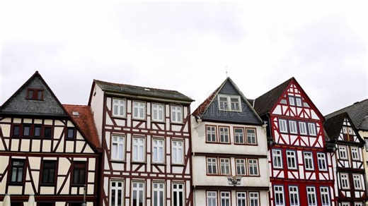 The Historic German Cityscape of Butzbach Video Stock Footage - Video of castle, butzbach: 449326638