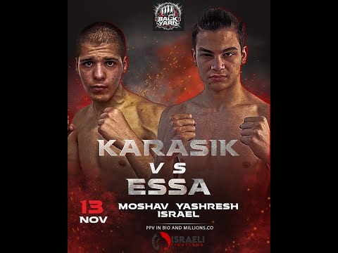 Back Yard MMA 1: Amateur MMA 70KG – Barak Karasik vs Muhammad Essa