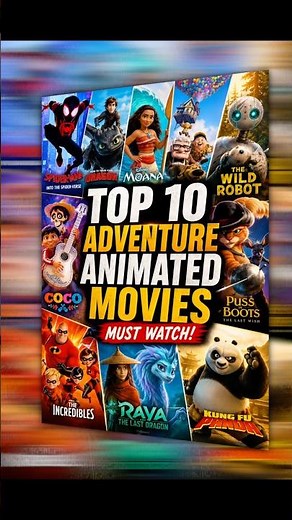 Top 10 Best Animated Movies of All Time 🍿🔥 | Highest Rated Animation Films #animatedmovie