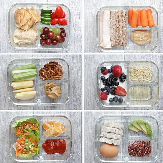 School is starting up again 📚! These 6 easy snack boxes will make life so much easier if you're a busy mom or dad 😍! FULL RECIPES: http://bzfd.it/2vd6ZhJ FIND THEM IN THE APP: http://tstyapp.com/m/eCBq7ln4OF GET THE CONTAINERS HERE: http://amzn.to/2wFrsvZ (we make a little money if you buy through this link!) | Goodful