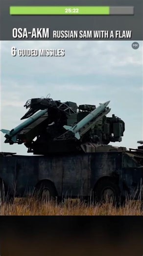 Osa-AKM russia's SAM with a Flaw #shorts