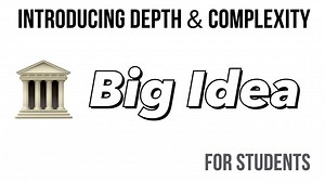 Depth and Complexity: 🏛️ Big Idea ＊ Byrdseed.TV