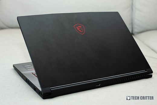 Review - MSI GF63 8RC Gaming Notebook (i7-8750H, 8GB, GTX1050, 1TB HDD   16GB Optane)