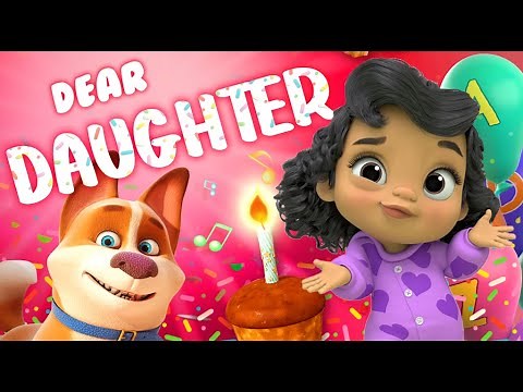 Happy Birthday dear Daughter | One HOUR Happy birthday daughter song