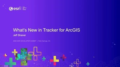 What's New in Tracker for ArcGIS