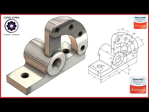 ✔Practicar piezas en SOLIDWORKS tutorial 2021