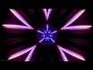 Disco lights party screen Flashing dance neon effect 🙃