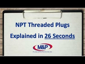 NPT Threaded Plugs