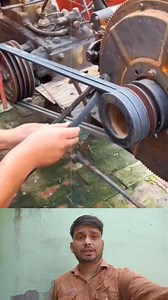 13M views · 37K reactions | Amazing trick to put belts on the wheels of big machines- good tools and machinery make work easy | Jankari INDIA | Facebook