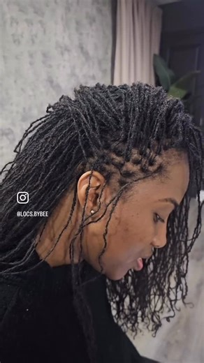 Locs.bybee 🇭🇹 | No need to struggle with short areas. Whether it’s adding a @solarlocs extension or transferring a loc for extra length, there’s always a... | Instagram