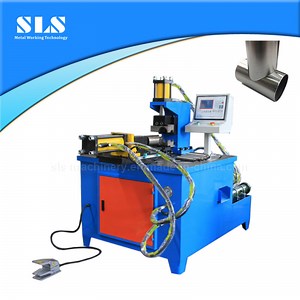 [Hot Item] Apply to 1 2 3 4 5 Inch Metal Steel Pipes Notcher Fence Round or Square Tube Arc Punching Tool Nc Electric Hydraulic Pipe Notching Machine for Sale