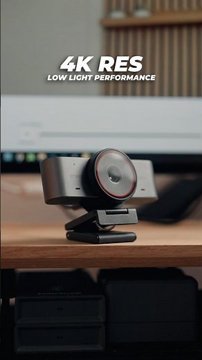 The Best Webcam Upgrade For My Desk Setup. Emeet C960 Ultra with Sony Sensor #deskaccessories #desks
