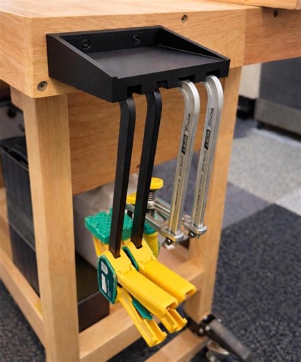 Track Saw Clamp Storage Holder – Shop Organizer for Guide Rail Clamps – Wall Mounted Rack - Etsy