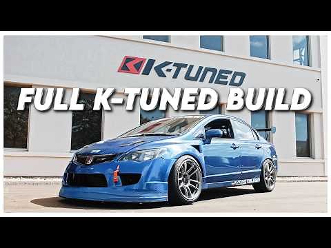 Sean's K24 swapped FD2 Clone Track Car - Full K-Tuned Build